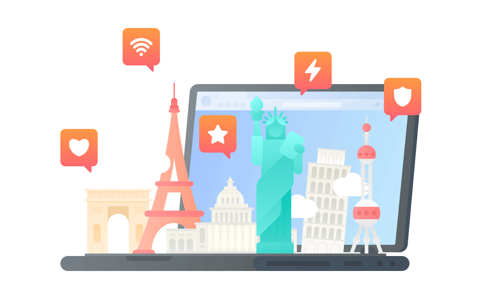 在摩尔多瓦连接到中国的软件 - 大陆VPN
